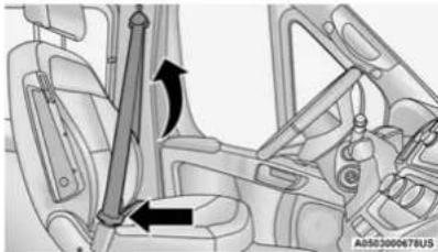 RAM Promaster ICE (2025) - Lap/Shoulder Belt Operating Instructions - 3
