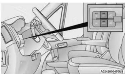 RAM Promaster ICE (2025) - AUXILIARY SWITCHES — IF EQUIPPED - 1