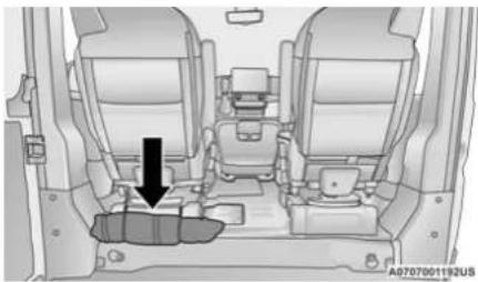 RAM Promaster ICE (2025) - JACK AND TOOLS LOCATION - 1