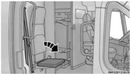 RAM Promaster ICE (2025) - Jump Seat (EV Models) — If Equipped - 1