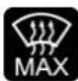 RAM Promaster ICE (2025) - MAX Defrost Button - 1
