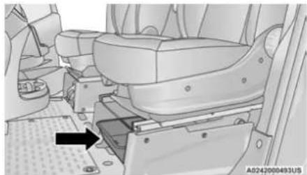 RAM Promaster ICE (2025) - Dash Storage - 2