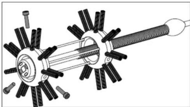 PCE Instruments VE 360N - Centring star - 4