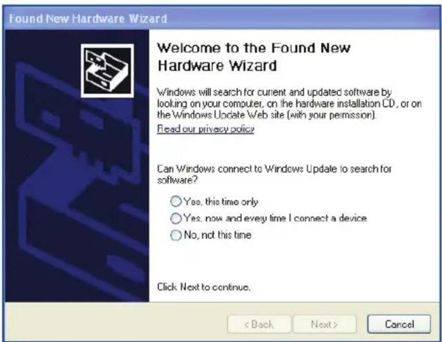 Found New Hardware Wizard. Welcome to the Found New Hardware Wizard. Windows will search for current and updated software by looking on your computer, on the hardware installation CD, or on the Windows Update Web site (with your permission). Read our privacy policy. Can Windows connect to Windows Up…