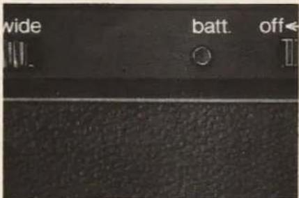wide batt. off← III. II