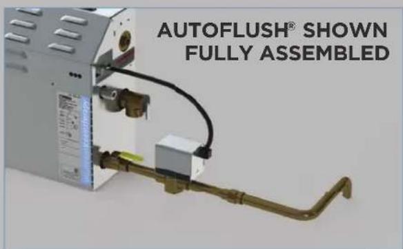AUTOFLUSH® SHOWN FULLY ASSEMBLED