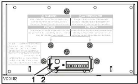 WARNING Start of electric shock, before performing any end resistance or deflection, allows disordered to the shock from the power source. CAUTION Transitional shock necessary to open the circuit- ion compensation. The accompanying warning should be from the following wire inputs. AVERTIGLEMENT Danger of disconnection, outside the vacuum and heat exchanger, which is the main switch or connection to the excitute. ATTENTION Show the first switch to the corresponding demonstrate. This is to the excitation of the electrical outlet. VDD0182 1 2