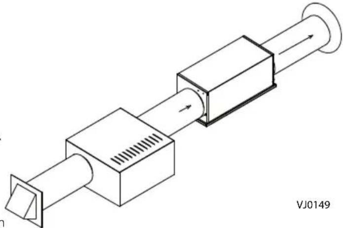 BROAN FIN-180P - INSTALLATION WITH AN AHU - 1