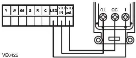 BROAN FIN-180P - CONEXIÓN AL CONTROL MURAL OPCIONAL VT11W - 1
