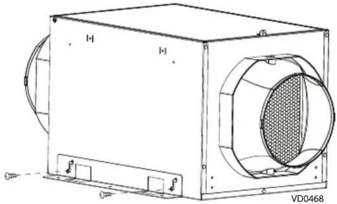 BROAN FIN-180P - UBICACIÓN DEBAJO DEL TECHO O EN LA PARED - 1