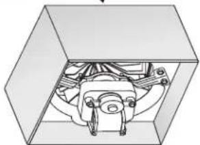 BROAN XB110HL1 - Agrande la abertura del cielo raso y retire el ventilador existente - 3