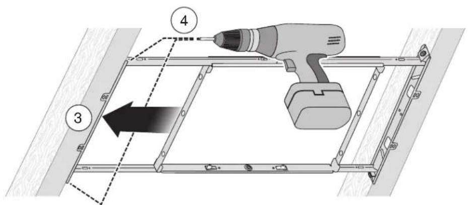 Diagram showing a drill press setup with labeled components and directional arrows indicating movement or force.