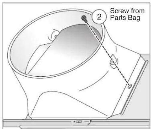 Screw from Parts Bag