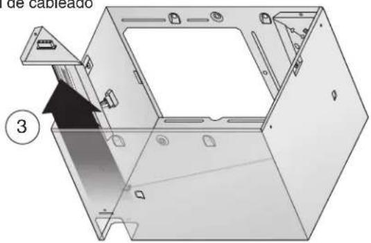 de cableado ③