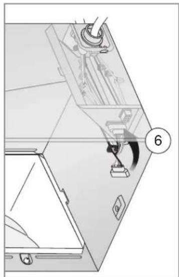 BROAN XB110HL1 - Instale la placa de agujero ciego, conecte los cables y reinstale el panel de cableado - 3