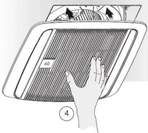 BROAN XB110HL1 - Install Grille - 2
