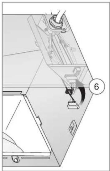 BROAN ZB80ML1 - Instale la placa de agujero ciego, conecte los cables y reinstale el panel de cableado - 3