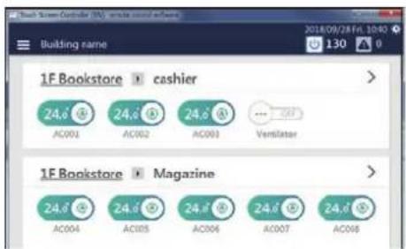 Building name 1F Bookstore • cashier 24.6 24.6 24.6 24.6 AC001 AC002 AC003 Vemilator 1F Bookstore • Magazine 24.6 24.6 24.6 24.6 24.6 AC004 AC005 AC006 AC007 AC008