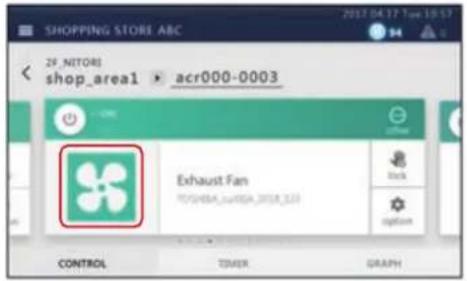 SHOPPING STORE ABC 2F_NITORS shop_area1 >acr000-0003 Exhaust Fan TOSHUA_junRDA_2018_221 control CONTROL TIMER GRAPH
