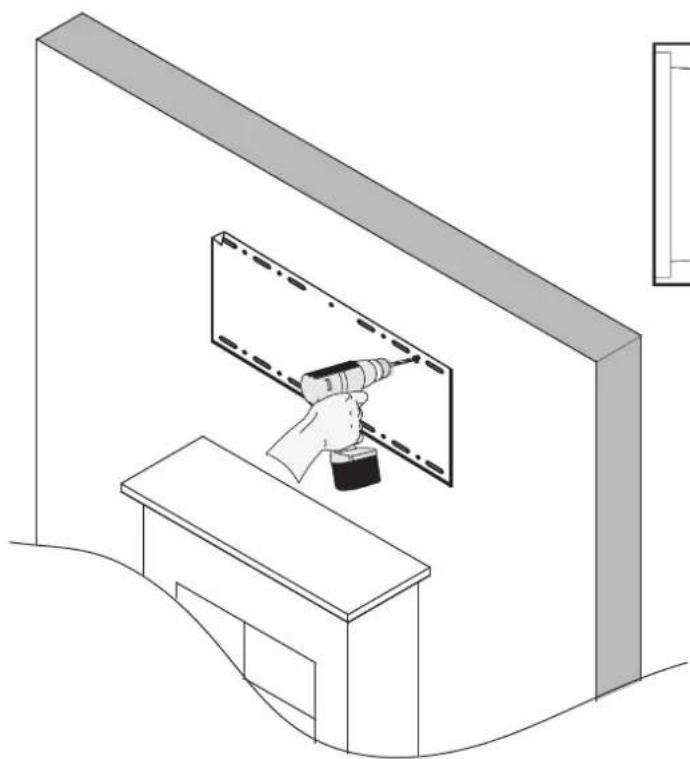 Mount-It! MI-384L - Concrete/Brick Installation Option - 2