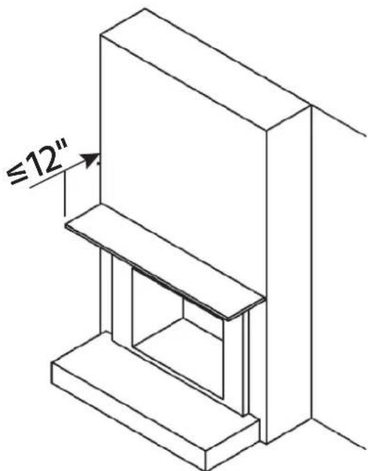≤12"
