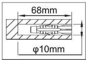 68mm φ10mm