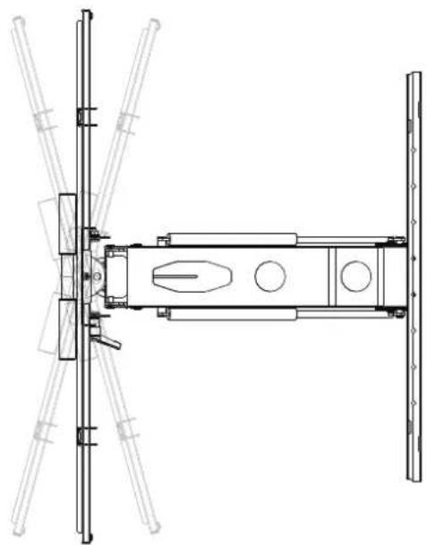 Mount-It! MI-384L - Adjust the tension of the spring arm until it stops freely at all lowered positions. - 11