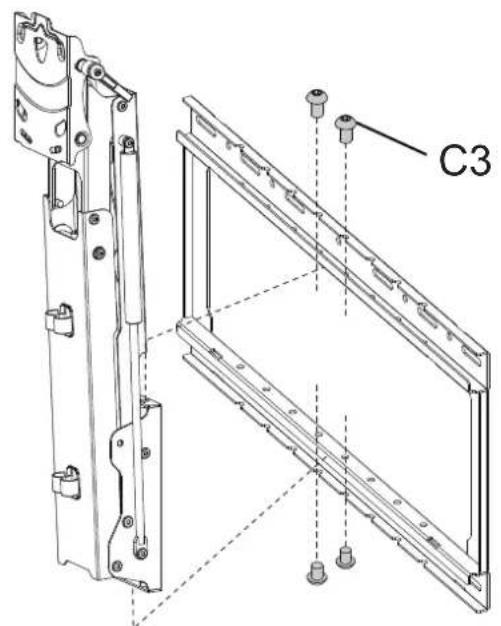 Mount-It! MI-384L - Concrete/Brick Installation Option - 5