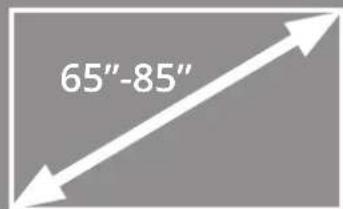65"-85"