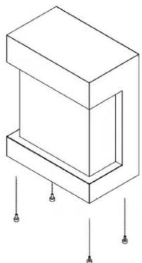 Amantii CUBE-2025WM - INSTALLATION CUBE-BASE-LEGS - 2