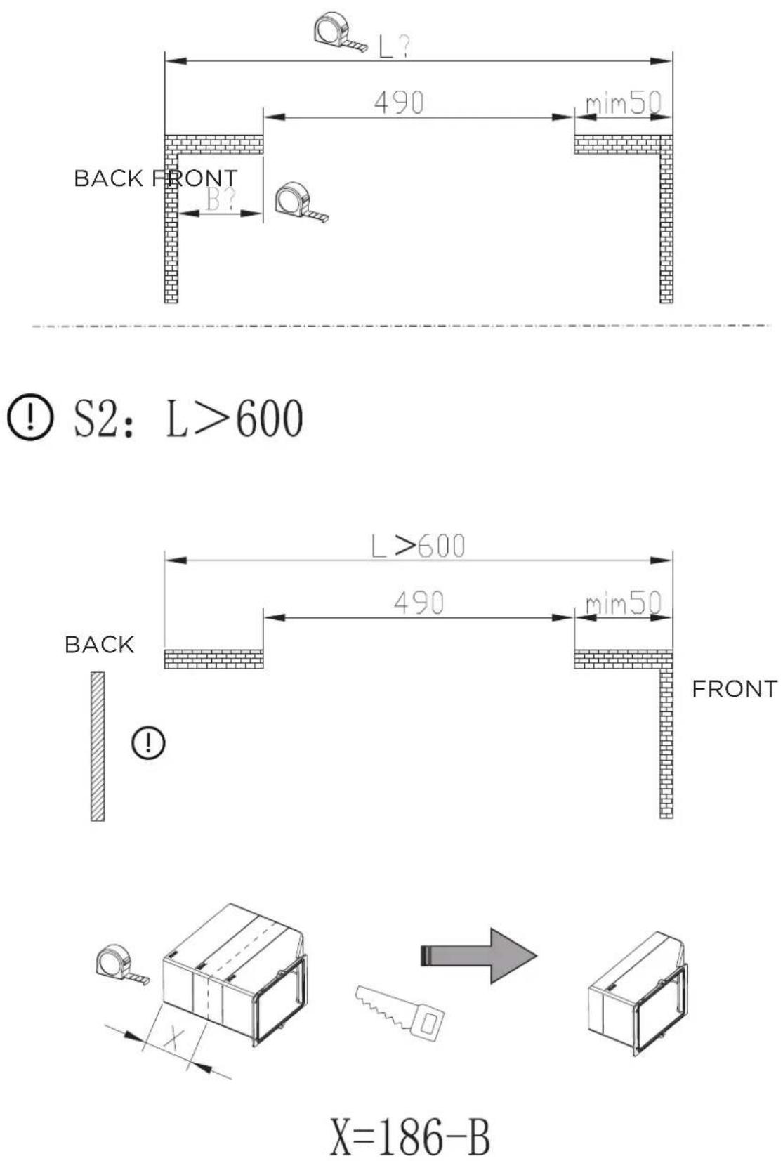 Master Kitchen IHMK 8082B SP BK - Install Baffle On The Stove - 11
