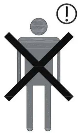 Warning symbol with exclamation mark and exclamation mark, indicating no errors or failures