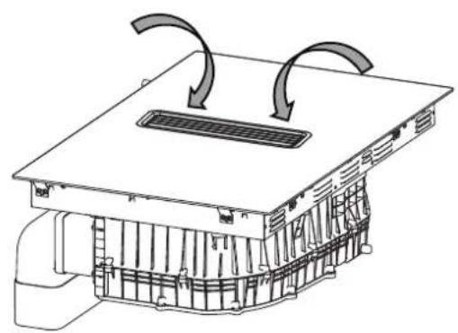 Master Kitchen IHMK 8082B SP BK - Installation Accessories, Inward Discharge - 10
