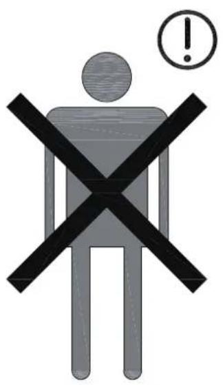Warning symbol with exclamation mark and exclamation mark, indicating no errors or failures