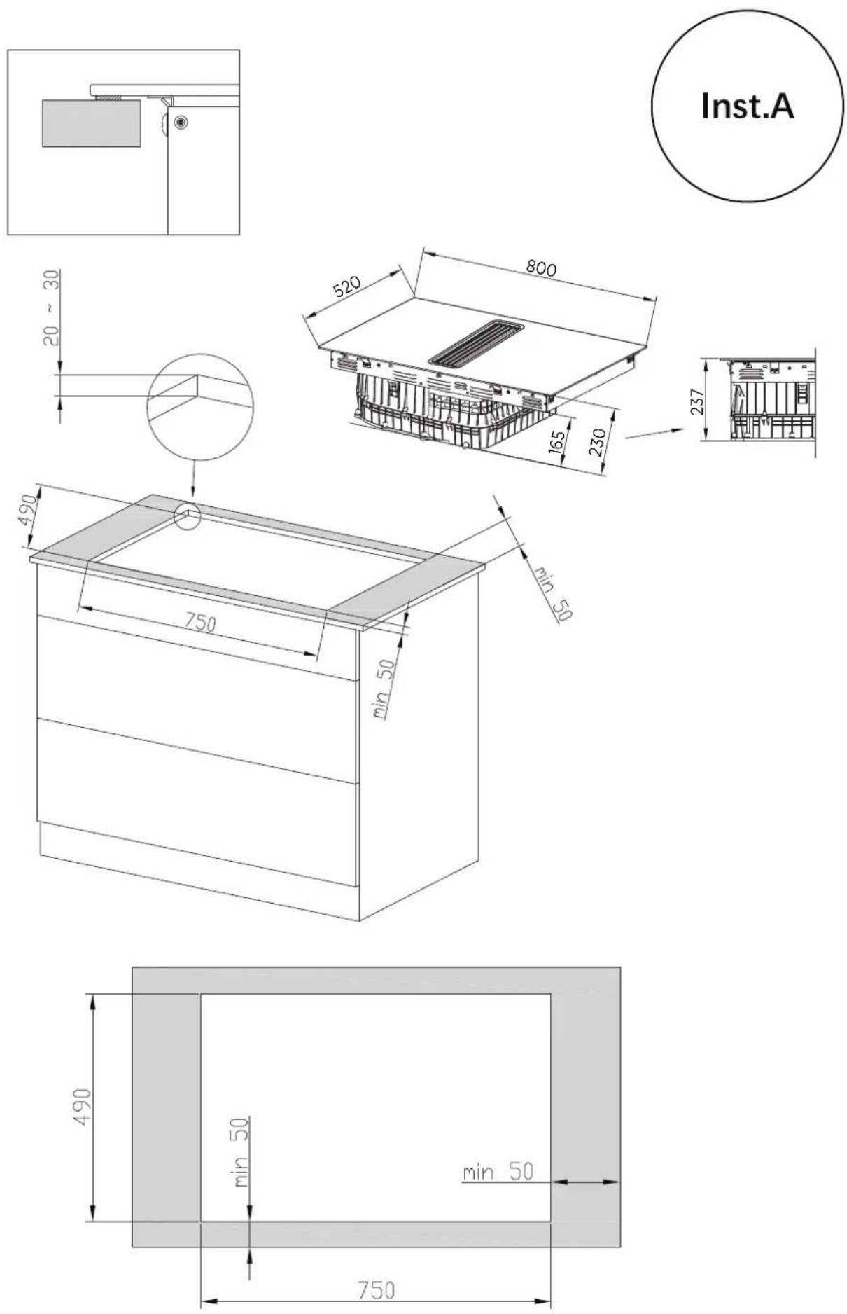 Master Kitchen IHMK 8082B SP BK - 17