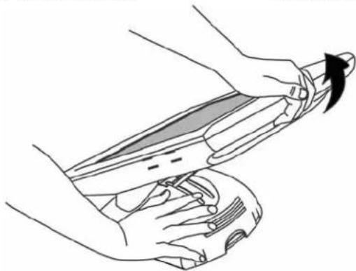 3M M1700SS - Adjusting the Viewing Angle - 3