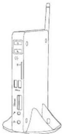 VIEWSONIC VOT133 - 2-1 Placement of PC Mini - 1