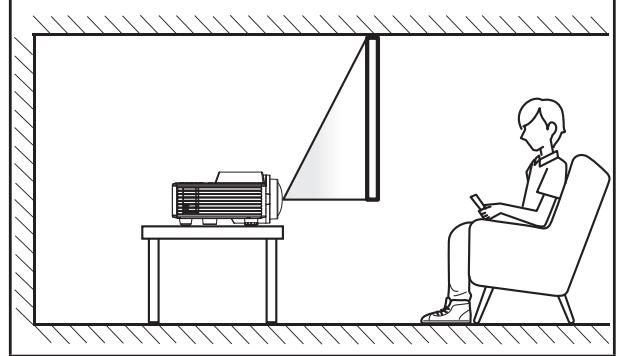 OPTOMA ML1050STi - Installation du projecteur - 2