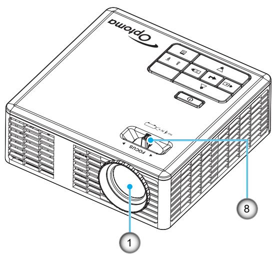 OPTOMA ML1050STi - Description du produit - 3