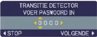 HITACHI ED-A110 - OPTIE Menu (vervolg) - 1