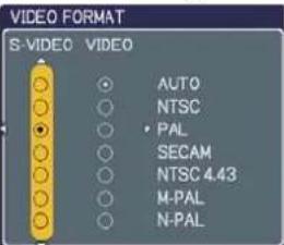 HITACHI ED-A110 - INPUT Menu - 2