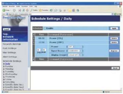 HITACHI ED-A110 - Agenda schema - 1