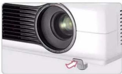 SAMSUNG SP-M220 - To adjust the picture when you install the projector in the front of the screen - 2