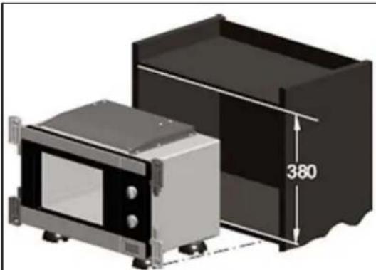 BAUMATIC BMM201SS - Installing the oven into a housing unit - 4