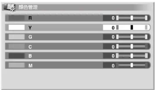 顏色管理 R 0 Y 0 G 0 C 0 B 0 M 0