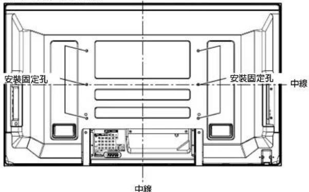 安裝固定孔 安裝固定孔 中線 中線