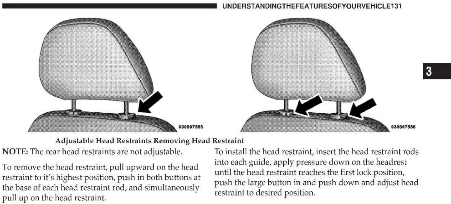 Chrysler 300 SRT (2010) - HeadRestraints - 1