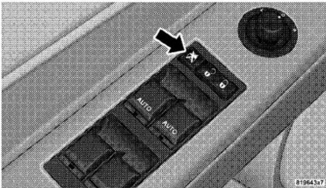 Chrysler 300 SRT (2010) - Window Lockout Switch - 1