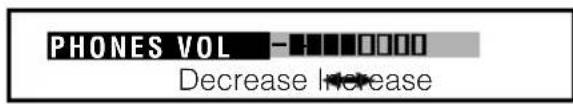 PHONES VOL - 10000 Decrease Increase