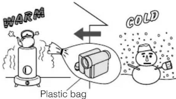 WARM Plastic bag COLD